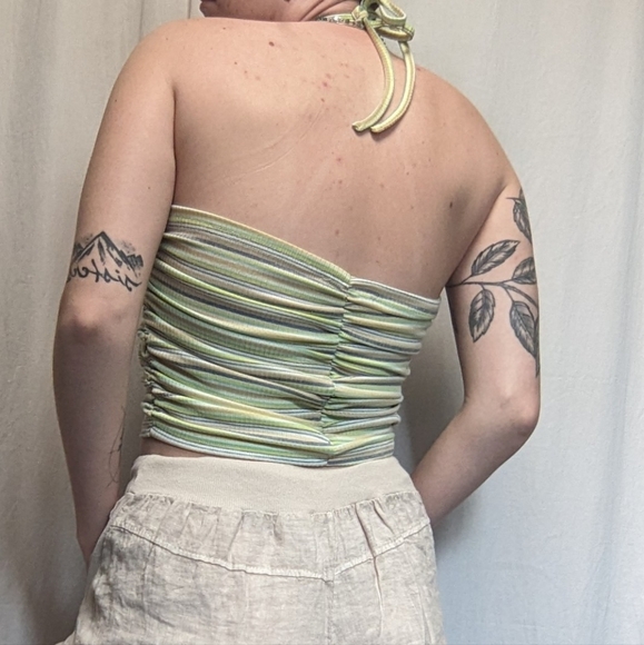 2/$25 Striped Shein Halter - Picture 5 of 6